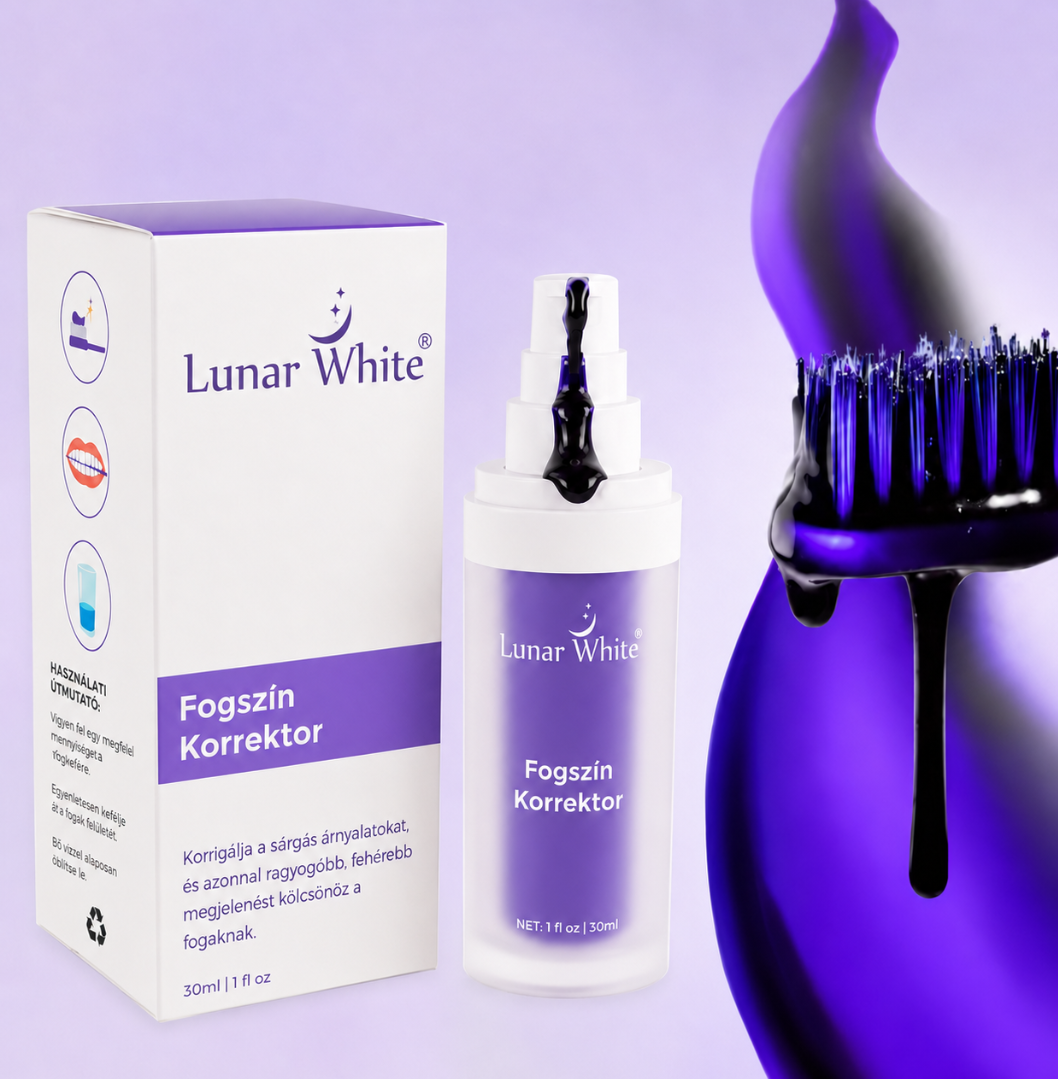 Lunar White V34 Fogszín Korrektor Gél
