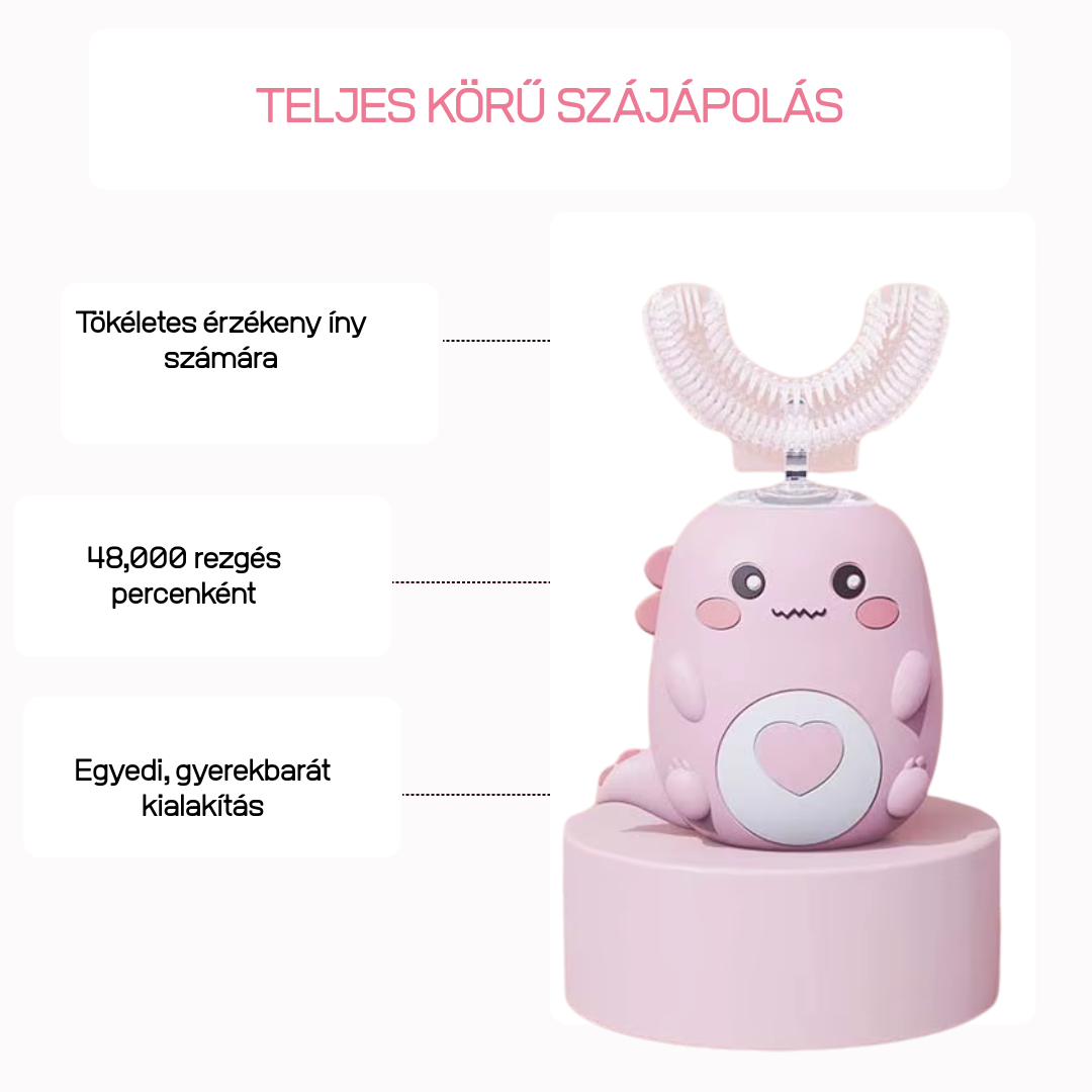 Lunar White Elektromos Fogkefe Gyerekeknek